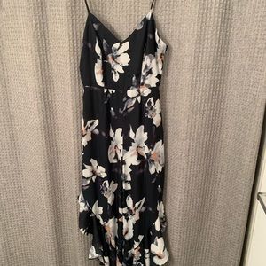 Lulus Bellis Charcoal Grey Jumpsuit